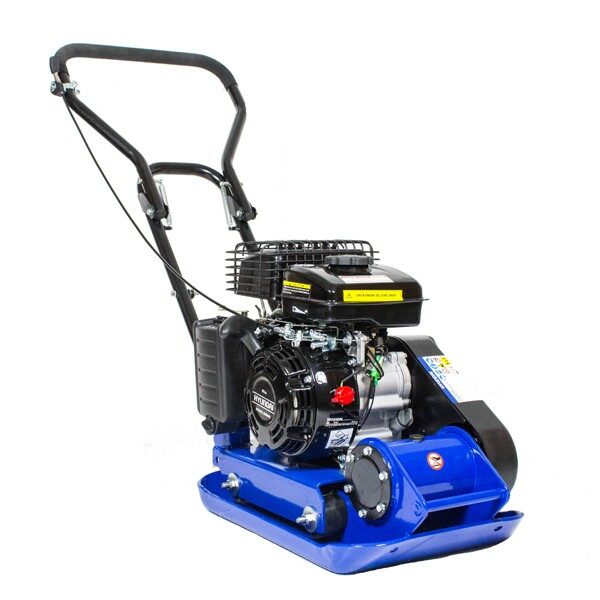 Hyundai HYCP5030 78.5cc Petrol Plate Compactor / Wacker Plate with Wheel Kit & Paving Pad