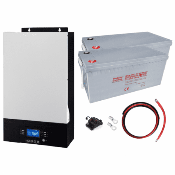 3Kw Zero-Transfer Uninterrupted Power Supply (Ups) System With 4.8Kwh Energy Storage