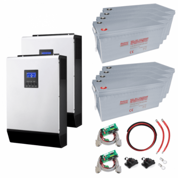 8Kw Uninterrupted Power Supply (Ups) System With 19.2Kwh Energy Storage