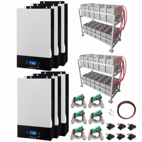 30Kw Zero-Transfer Uninterrupted Power Supply (Ups) System With 48Kwh Energy Storage