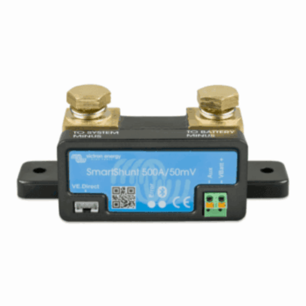 Victron 500A 12V/24V/48V Battery Monitoring SmartShunt with Inbuilt Bluetooth
