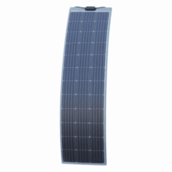 170W narrow semi-flexible solar charging kit with Austrian textured fibreglass solar panel