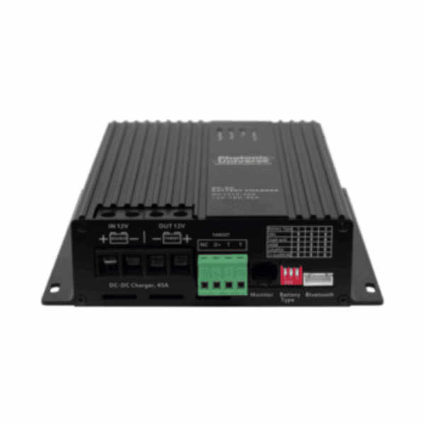 45A 12V DC to 12V DC Compact Automatic Multi-Stage Battery-to-Battery Charger for Lead Acid and Lithium Batteries