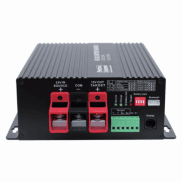 60A 24V DC to 12V DC Advanced Automatic Multi-Stage Battery-to-Battery Charger for Lead Acid and Lithium Batteries
