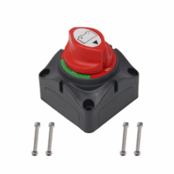 275A 12V/24V/48V surface and panel mount battery isolator switch with M10 terminals
