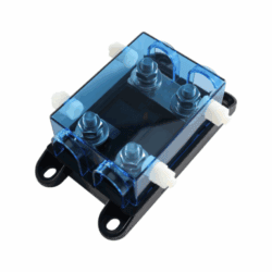 2-Way MEGA Fuse Holder with Protective Cover – Supports 2 x MEGA Fuses