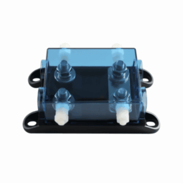 2-Way MEGA Fuse Holder with Protective Cover – Supports 2 x MEGA Fuses