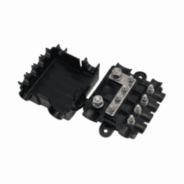 200A 12V/24V/48V fuse holder for 1 x MEGA and 4 x MIDI fuses