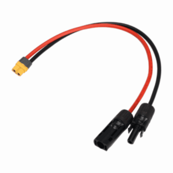 XT60 to MC4 6.0mm² Solar Adapter Extension Cable – 30cm length