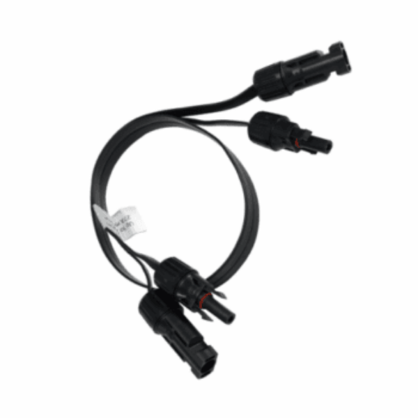MC4 to MC4 4.0mm² Flat Extension Cable – 50cm length
