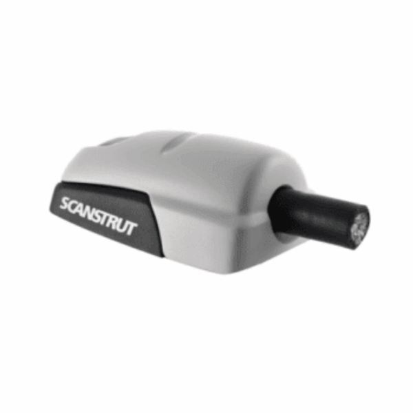 Scanstrut DS-H10 Horizontal Cable Seal - Waterproof Cable Gland for 6-10mm Cables, IP68 Rated, UV-Stable Plastic, Screw Mount - Grey