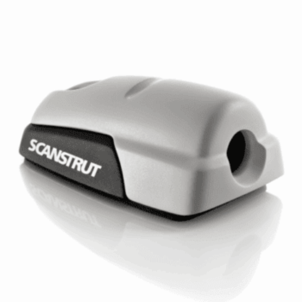Scanstrut DS-H10 Horizontal Cable Seal - Waterproof Cable Gland for 6-10mm Cables, IP68 Rated, UV-Stable Plastic, Screw Mount - Grey