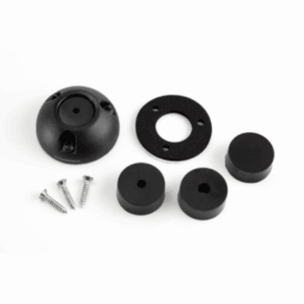 Scanstrut DS21A-P-BLK Vertical Cable Seal – IP68 Waterproof Gland for 4-9mm Cables, UV-Stable Plastic - Black
