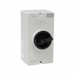IMO 16A DC Isolator Switch - 2 Pole (Single String) IP66 Enclosed, 800VDC