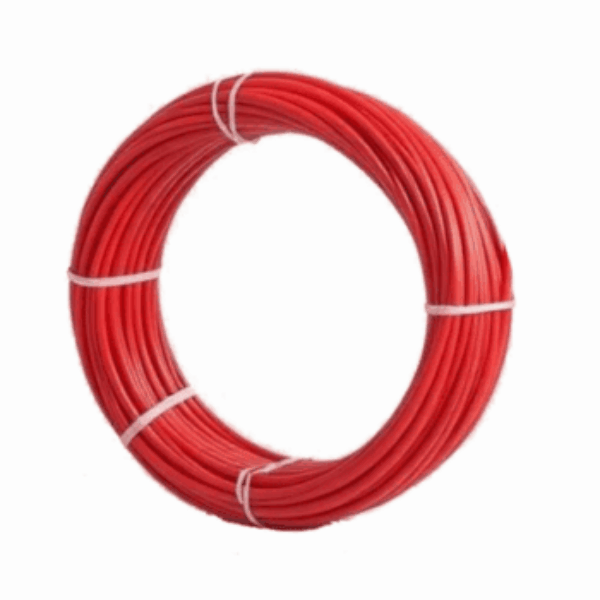 100m coil of 4.0mm² tinned copper red solar PV cable IEC 62930, H1Z2Z2-K and TUV certified