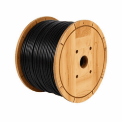 500m drum of 10.0mm² tinned copper black solar PV cable IEC 62930, H1Z2Z2-K and TUV certified