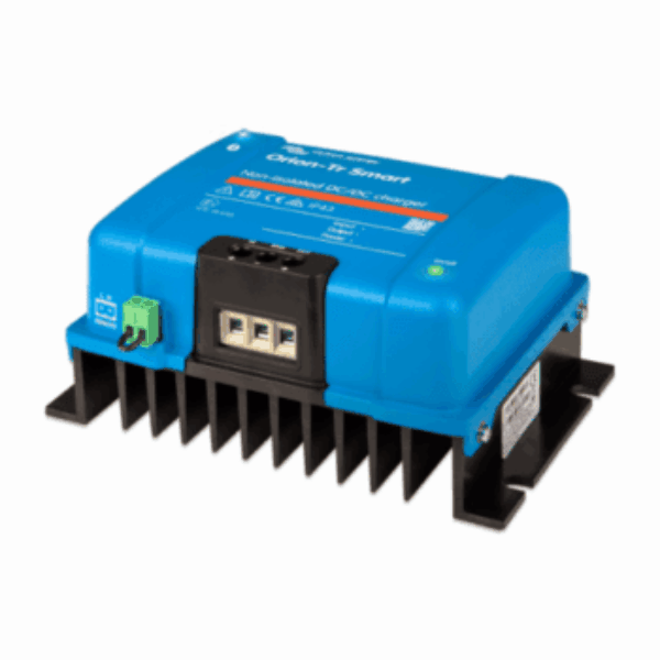 Victron Orion Smart 15A 12V DC to 24V DC automatic multi-stage intelligent battery-to-battery charger for lead acid or lithium batteries with Bluetooth connectivity