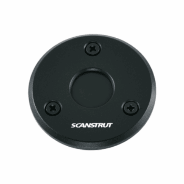 Scanstrut DS-LP-16-BLK Low Profile Black Cable Seal for single cables 2-8mm and connectors up to 16mm - Anodised Aluminium