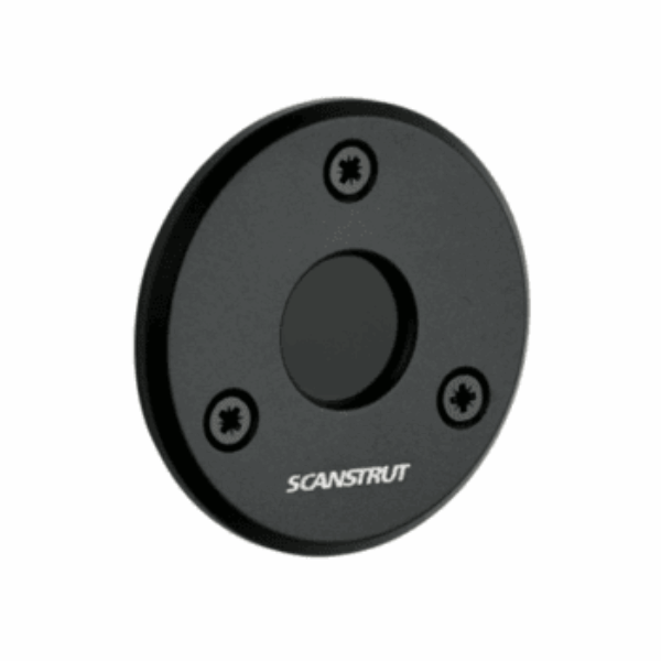 Scanstrut DS-LP-16-BLK Low Profile Black Cable Seal for single cables 2-8mm and connectors up to 16mm - Anodised Aluminium