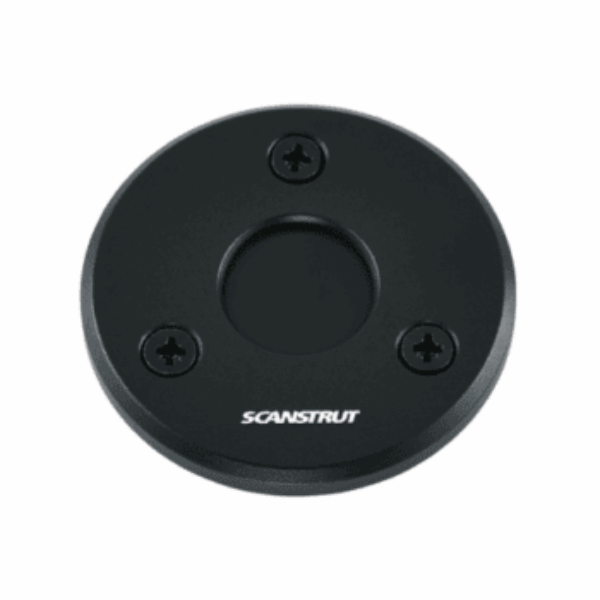 Scanstrut DS-LP-21B-BLK Low Profile Black Cable Seal for single cables 9-14mm and connectors up to 21mm - Anodised Aluminium