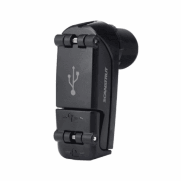 Scanstrut SC-USB-03 ROKK Charge Pro USB-A and USB-C Fast Charging Socket – 12V/24V Marine & RV Waterproof Fast Charger