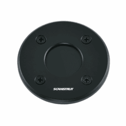 Scanstrut DS-LP-30-BLK Low Profile Black Cable Seal for single cables 9-14mm and connectors up to 30mm - Anodised Aluminium