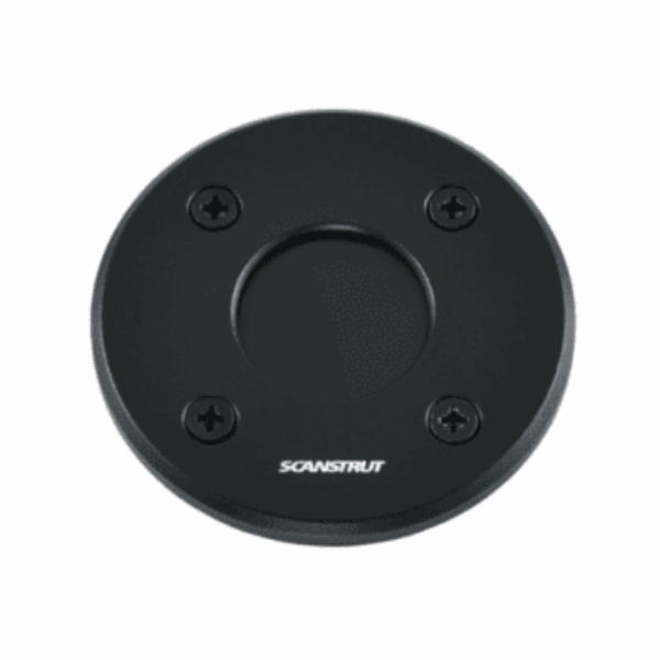 Scanstrut DS-LP-30-BLK Low Profile Black Cable Seal for single cables 9-14mm and connectors up to 30mm - Anodised Aluminium