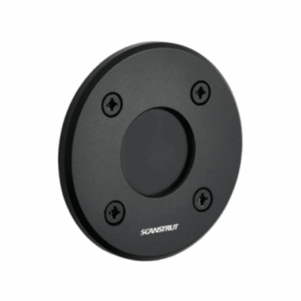 Scanstrut DS-LP-30-BLK Low Profile Black Cable Seal for single cables 9-14mm and connectors up to 30mm - Anodised Aluminium