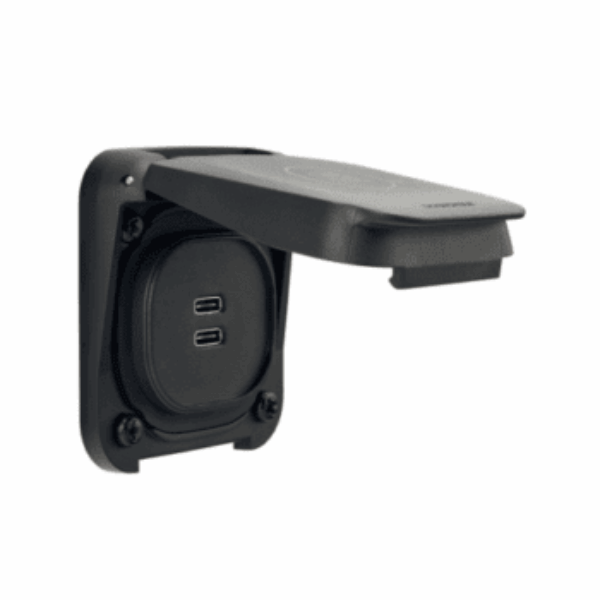 Scanstrut SC-V-USB-01 Ventura Series Dual USB-C Socket – 12V/24V Marine & RV Waterproof Charger