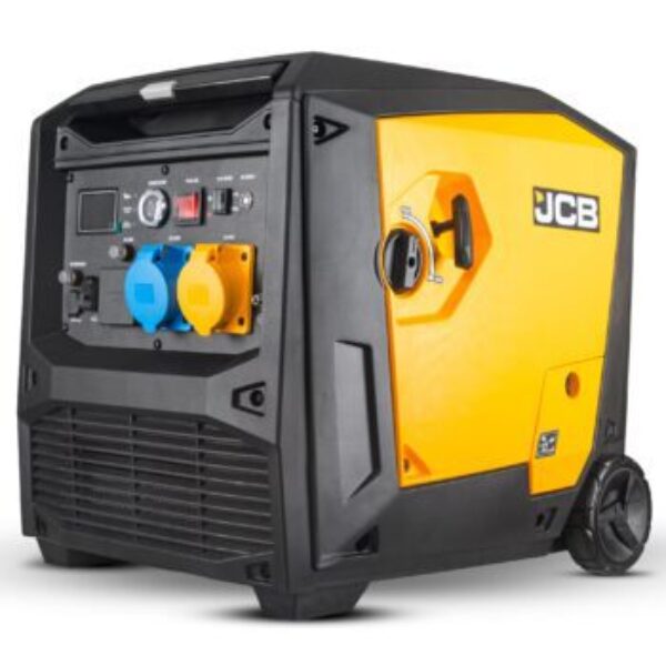 JCB 7.6kW / 3.8kW Dual-Voltage Inverter Generator, Remote Start | JCB-IG8500DVE