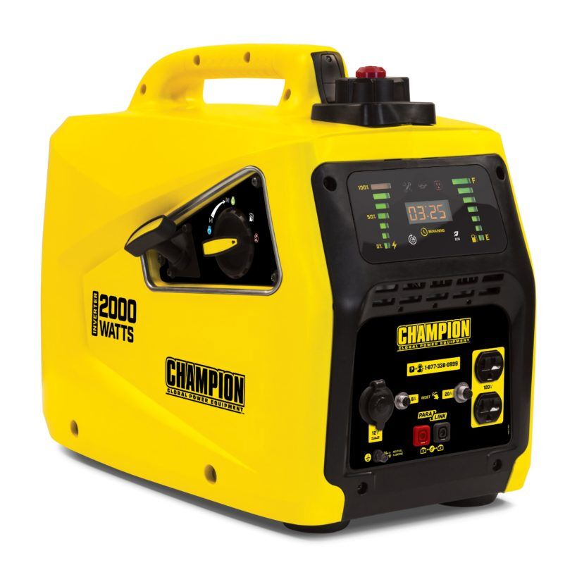 Champion 82001l-E the most silent combustion generator