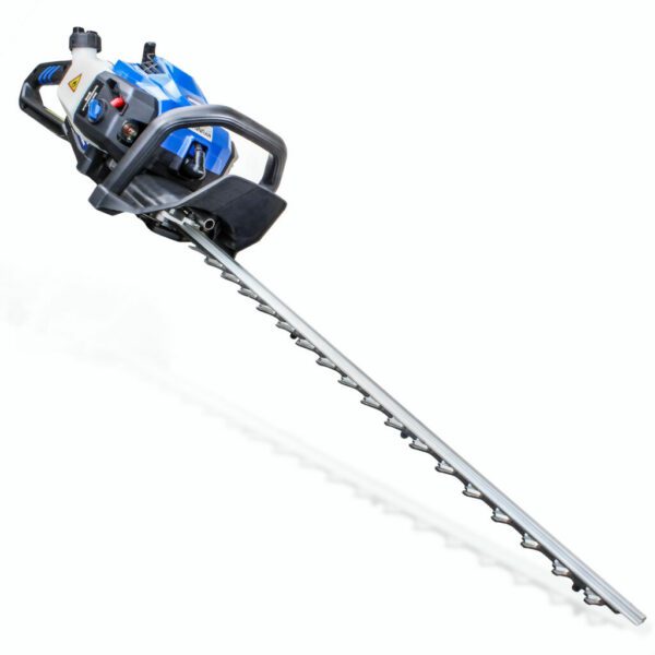 Petrol Hedge Trimmer/Pruner, 26cc 2-stroke Easy-Start, Lightweight and Anti-Vibration, 24” (60cm) Blade by Hyundai | HYHT2600X