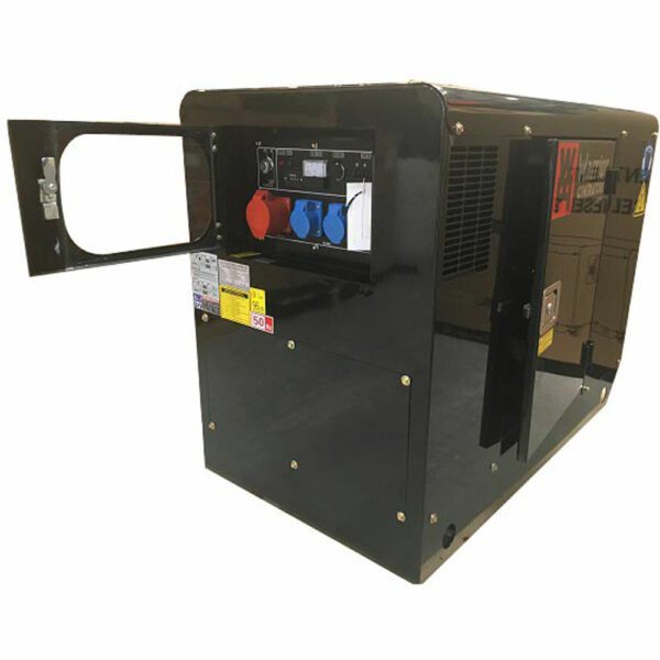 Warrior 12.5 kVa Silent Diesel Generator 3 Phase