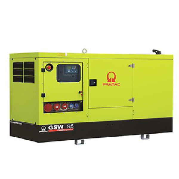 Pramac GSW95P 67kW Acoustic Canopied Diesel Generator