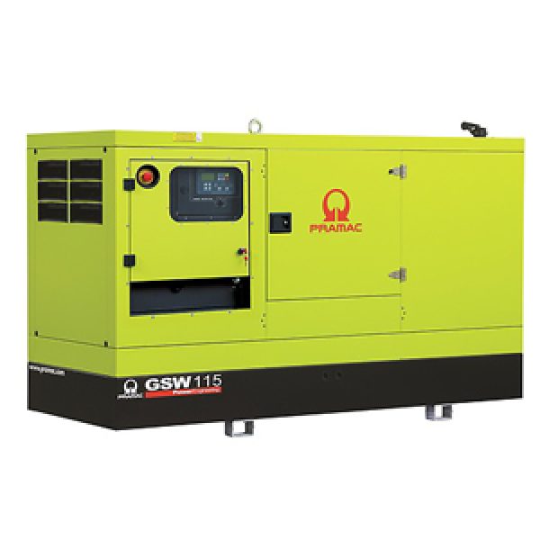 Pramac GSW115P 84.9kW Acoustic Canopied Diesel Generator