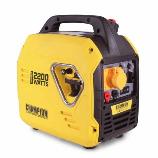 Champion 92120i Mighty Atom 2200 Watt Inverter Petrol Generator 110V