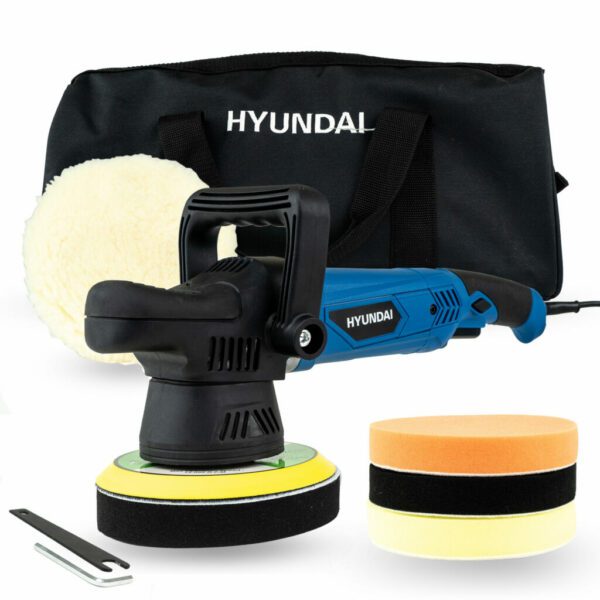 Hyundai 900W 150mm Electric Dual Action Car Polisher Kit | HYDAP900E
