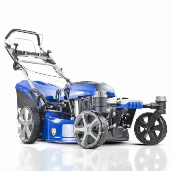 Hyundai HYM510SPEZ 20" 51cm 510mm Self Propelled ZERO-TURN ULTRA LOW CUT Lawn Mower Electric Push Button Start 196cc Petrol Lawn Mower