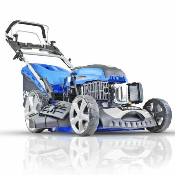 Hyundai HYM510SPE Self Propelled Lawn Mower Electric Push Button Start 196cc Petrol Lawn Mower