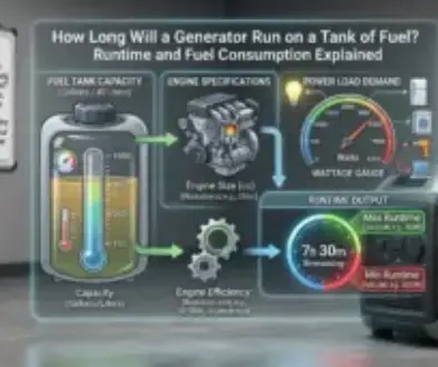 How Long Will a Generator Run on a Tank of Fuel_ Runtime and Fuel Consumption Explained