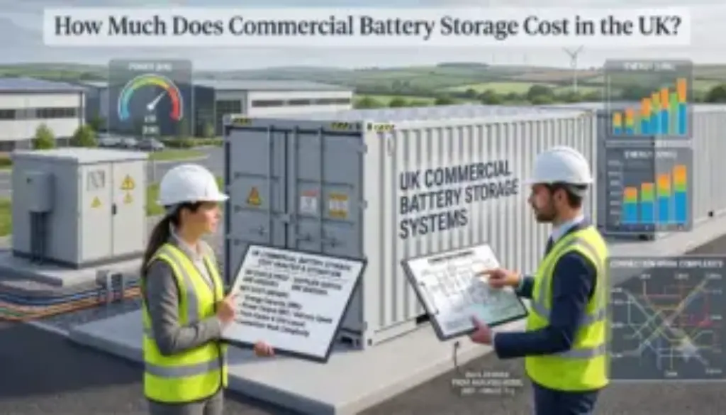 How Much Does Commercial Battery Storage Cost in the UK