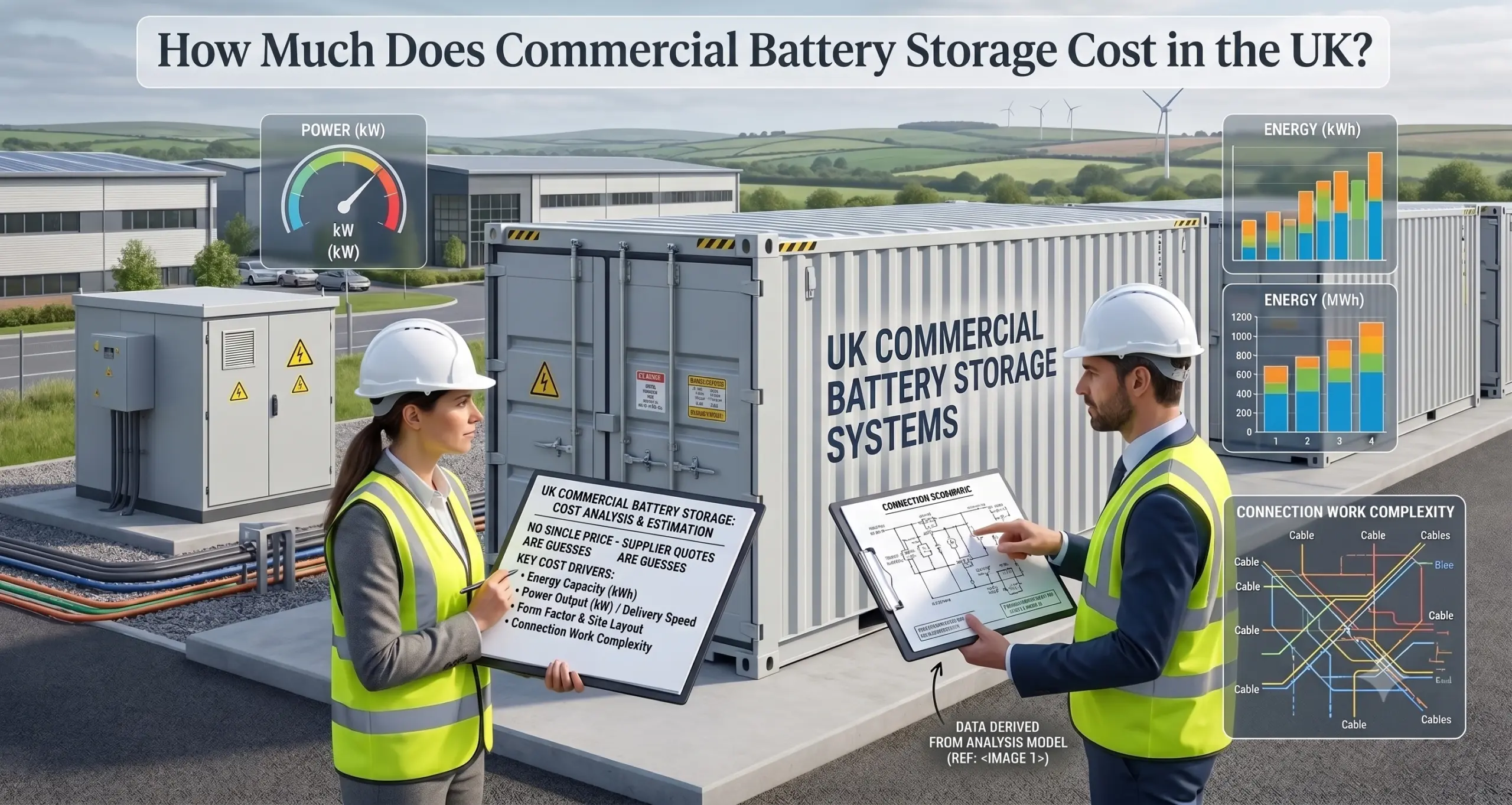 How Much Does Commercial Battery Storage Cost in the UK
