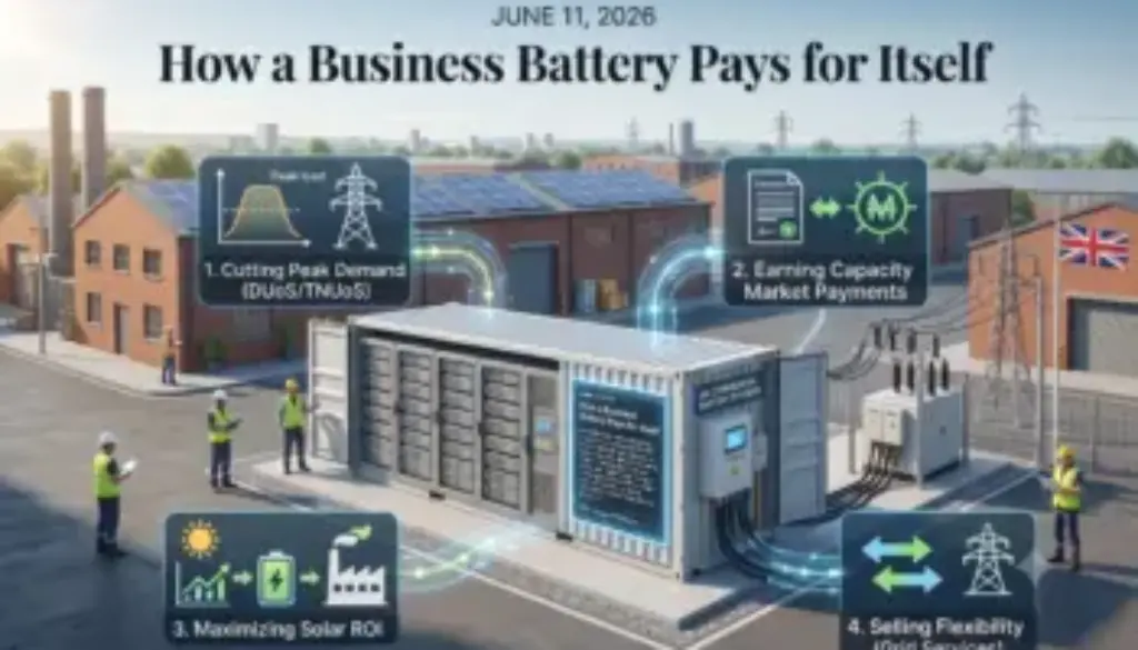 How a Business Battery Pays for Itself