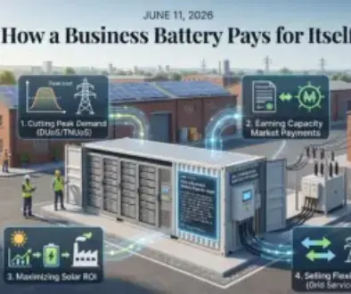 How a Business Battery Pays for Itself