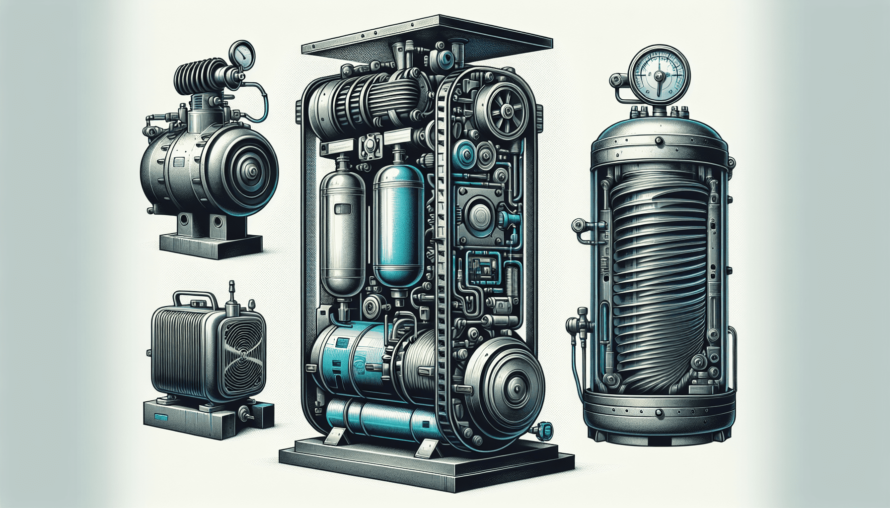 Illustration-of-various-types-of-air-compressors