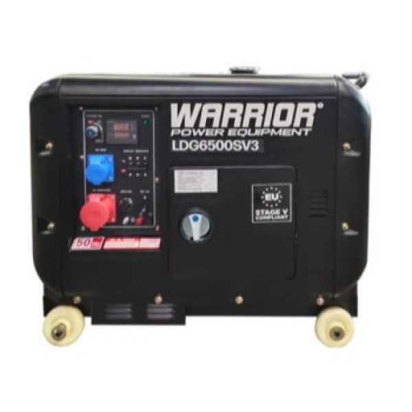 Warrior 6.25 kVa Diesel Generator 3 Phase