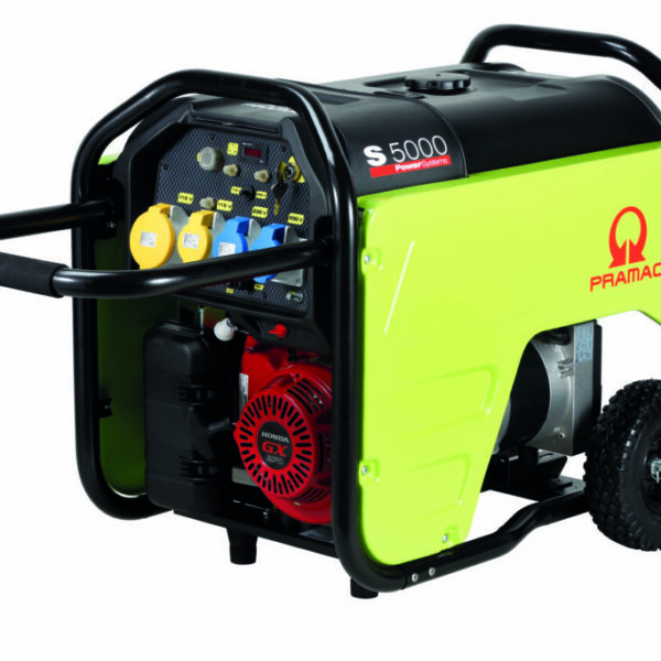 Pramac S5000 230v + CONN + AVR + RCD Pramac S Series Petrol Generator