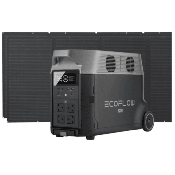 EcoFlow DELTA Pro + 2X 400W Solar Panel
