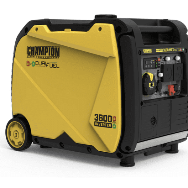 Champion 3600 Watt Dual Fuel Inverter Generator