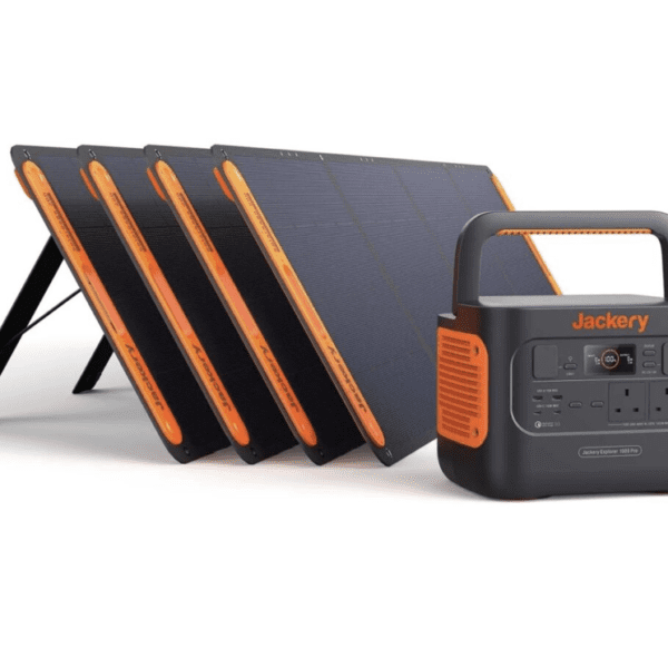Jackery Explorer 1000 Pro Portable Power Station + 4 SolarSaga 200W Solar Panels